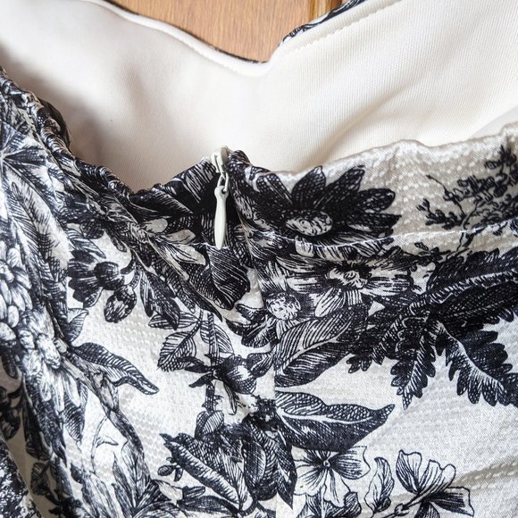 Floral cocktail dress - small - Picture 4 of 6